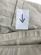 Jeckerson Pantaloni Chino Slim Fit Casual con Logo Beige da Uomo 30