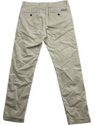 Jeckerson Pantaloni Chino Slim Fit Casual con Logo Beige da Uomo 30