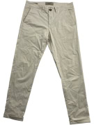 Jeckerson Pantaloni Chino Slim Fit Casual con Logo Beige da Uomo 30