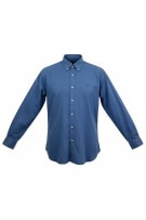 JECKERSON ΠΟΥΚΑΜΙΣΟ OXFORD BUTTON-DOWN ΜΠΛΕ ΑΝΔΡΙΚΟ XL