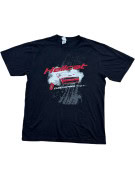JERICO CLASSICS GRAPHIC T SHIRT RACING BLACK UNISEX PRE OWNED M