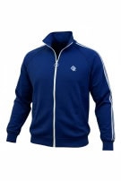 JOE NAMATH BY FRANKLIN TRACK JACKET VINTAGE SPORTSWEAR NAVY ΑΝΤΡΙΚΟ PRE OWNED M