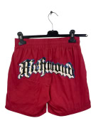 JOHN RICHMOND costume shorts ROCK LOGO rosso da donna XS