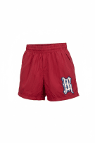 JOHN RICHMOND costume shorts ROCK LOGO rosso da donna XS