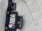 NBA T SHIRT GRAPHIC LOGO GRIGIO UOMO PRE OWNED M