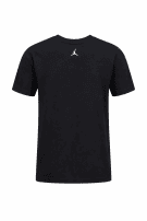 JORDAN GRAPHIC TEE STREETWEAR BLACK MEN PRE OWNED S