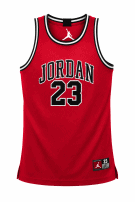 1990s JORDAN T SHIRT STREETWEAR ROSSO UOMO PRE OWNED S