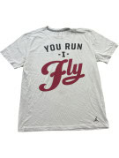 JORDAN ΚΟΝΤΟΜΑΝΙΚΗ ΜΠΛΟΥΖΑ GRAPHIC SPORTSWEAR ΛΕΥΚΟ ΑΝΤΡΙΚΟ PRE OWNED L
