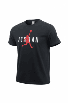 JORDAN T-SHIRT BIG LOGO ΜΑΥΡΟ UNISEX M