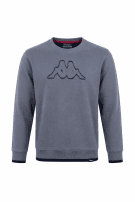 KAPPA CREWNECK MINIMAL ΓΚΡΙ ΑΝΤΡΙΚΟ PRE OWNED XL