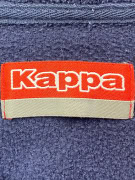 KAPPA FLEECE ΖΑΚΕΤΑ 1/4 ZIP LOGO ΜΠΛΕ UNISEX XL
