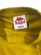 Kappa Sweatshirt Casual Logo Yellow Unisex M