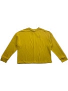 Kappa Sweatshirt Casual Logo Yellow Unisex M