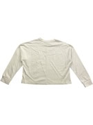 Kappa Φούτερ Vintage Κεντητό Λογότυπο Εκρού Unisex M