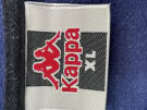 90s KAPPA HOODIE STREETWEAR ΜΠΛΕ ΜΑΥΡΟ ΑΝΤΡΙΚΟ PRE OWNED XL