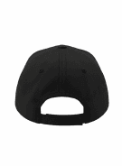 KAPPA BASEBALL CAP MINIMAL BLACK UNISEX PRE OWNED
