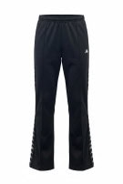 KAPPA TRACK PANTS SPORTSWEAR BLACK UNISEX PRE OWNED M