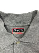 Kappa Polo Shirt Casual Retro Logo Grey Men’s XL