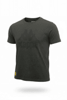 Kappa T-Shirt Casual con logo minimale grigia da uomo S