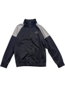 Kappa Track Jacket Logo Μαύρο Γκρι Unisex L