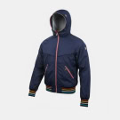 Kelto Wind Design Μπουφάν  Αντιανεμικό Hooded Navy Ανδρικό
