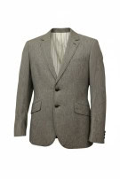 KENZO HOMME BLAZER CLASSIC GREY MENS PRE OWNED S