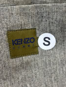 KENZO HOMME BLAZER CLASSIC GREY MENS PRE OWNED S