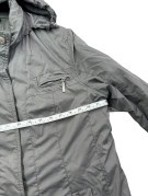 KLEPPER GIACCA CON CAPPUCCIO MINIMAL GRIGIA DONNA PRE OWNED S