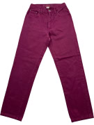KRIZIA JEANS ΠΑΝΤΕΛΟΝΙ VINTAGE ΛΟΓΟΤΥΠΟ ΜΟΒ ΓΥΝΑΙΚΕΙΟ XS