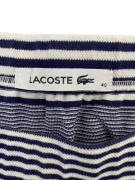 LACOSTE Φόρεμα Strapless Ριγέ Μπλε-Λευκό Γυναικείο L