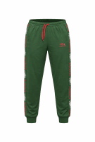 LACOSTE PANTALONI TUTA GRAPHIC OLIVA მამაკינו PRE OWNED L
