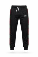 LACOSTE TRACK PANTS STREETWEAR BLACK MEN PRE OWNED XL