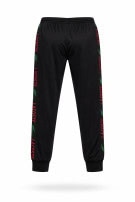 LACOSTE TRACK PANTS STREETWEAR BLACK MEN PRE OWNED XL
