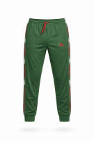 LACOSTE TRACK PANTS STREETWEAR GREEN MEN PRE OWNED L