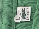 LACOSTE TRACK PANTS STREETWEAR GREEN MEN PRE OWNED L