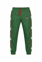 LACOSTE TRACK PANTS STREETWEAR GREEN MEN PRE OWNED L