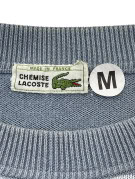 LACOSTE MAGLIONE VINTAGE BLU UOMO PRE OWNED M