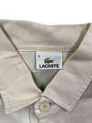 Lacoste Polo Μακρυμάνικο Ριγέ Beige Ανδρικό M