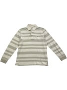 Lacoste Polo Μακρυμάνικο Ριγέ Beige Ανδρικό M
