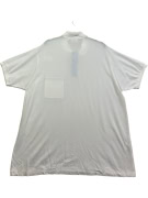 Lacoste Polo Μπλούζα Λευκή Classic Fit με Τσέπη Βαμβακερή Size XXL