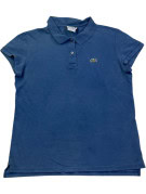 LACOSTE ΠΟΛΟ SHIRT MINIMAL ΜΠΛΕ ΓΥΝΑΙΚΕΙΟ PRE OWNED XS