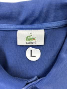 LACOSTE POLO SHIRT MINIMAL NAVY ΑΝΤΡΙΚΟ PRE OWNED L