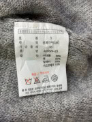 LACOSTE ΠΟΥΛΟΒΕΡ MINIMAL ΓΚΡΙ ΑΝΤΡΙΚΟ PRE OWNED S