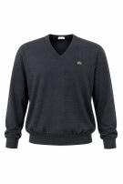 LACOSTE ΠΟΥΛΟΒΕΡ V NECK MINIMAL ΑΝΘΡΑΚΙ ΑΝΤΡΙΚΟ PRE OWNED L