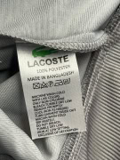 Lacoste Track Jacket Big Logo Μαύρο Γκρι Unisex L