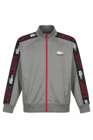 LACOSTE TRACK JACKET LOGO ΓΚΡΙ ΑΝΤΡΙΚΟ PRE OWNED M
