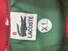 LACOSTE TRACK JACKET RETRO ΠΡΑΣΙΝΟ ΚΟΚΚΙΝΟ ΑΝΤΡΙΚΟ PRE OWNED XL