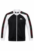 LACOSTE TRACK JACKET SPORTY BLACK WHITE ΑΝΤΡΙΚΟ PRE OWNED XL