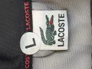 LACOSTE TRACK JACKET SPORTIVO GRIGIO NERO UOMO PRE OWNED L