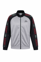 LACOSTE TRACK JACKET SPORTY ΓΚΡΙ ΜΑΥΡΟ ΑΝΤΡΙΚΟ PRE OWNED XXL